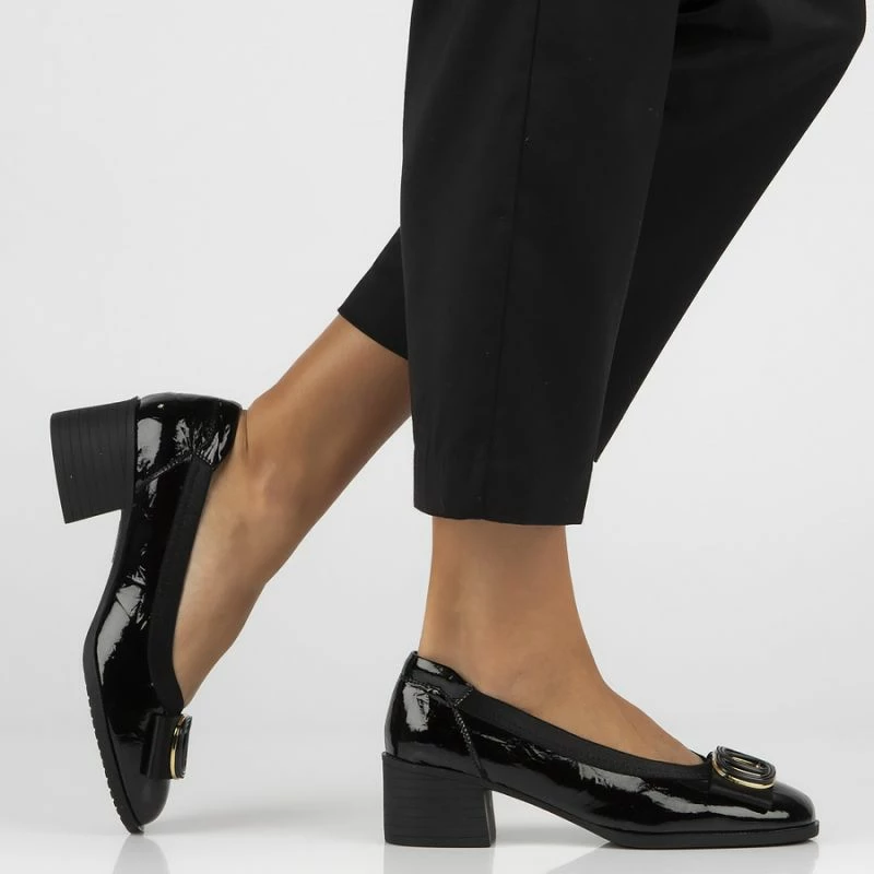 Këpucë elegante për femra Filippo DP6960, të zeza