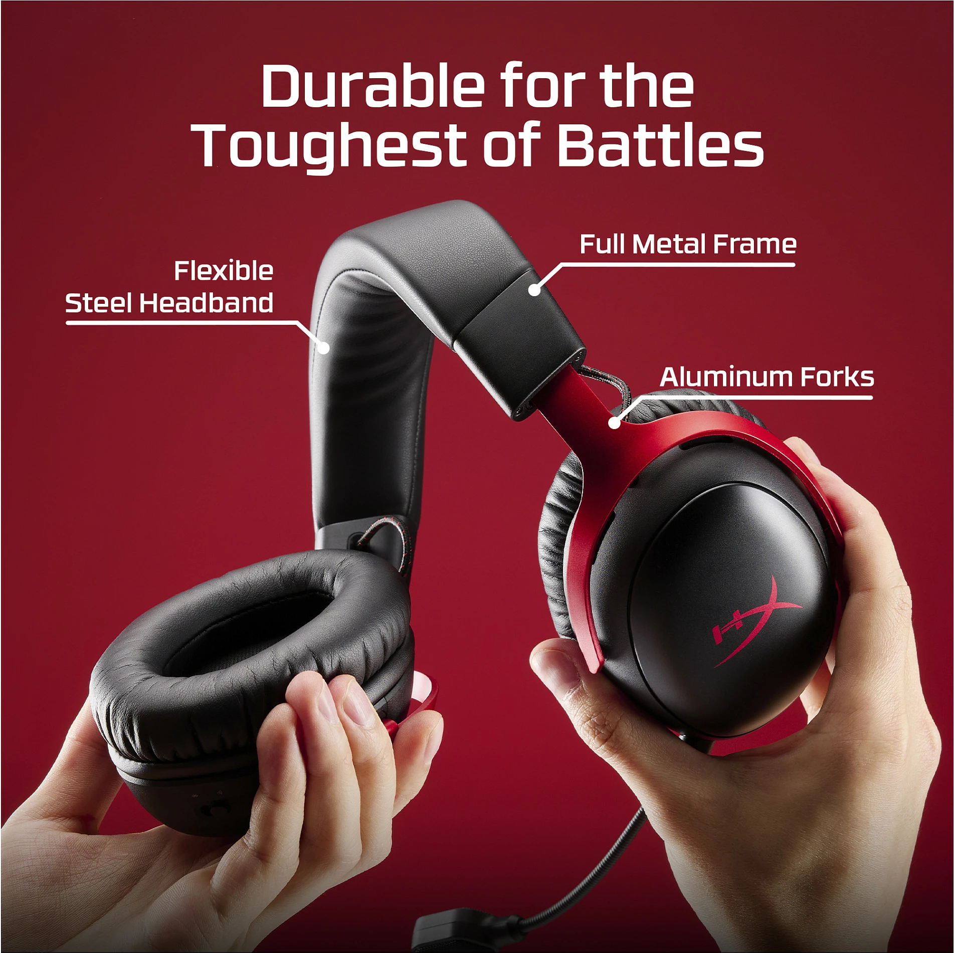 Kufje HyperX Cloud III S Wireless Gaming Headset, Bluetooth 5.3, 120h, të zeza