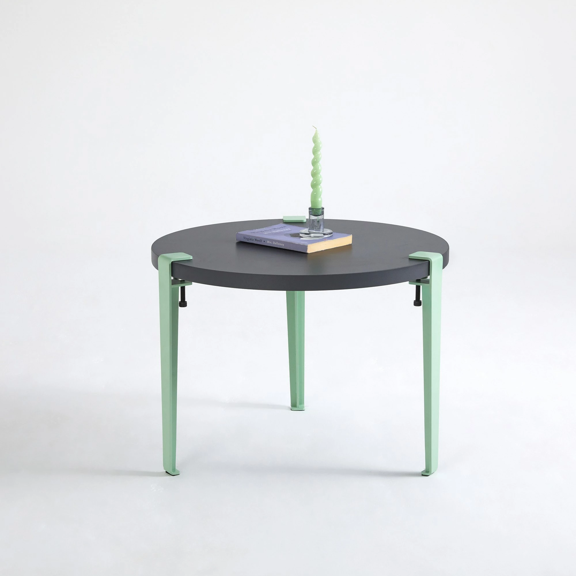 Tavolinë kafeje, Skye Decor, Fregoia, anthracite, mint, green