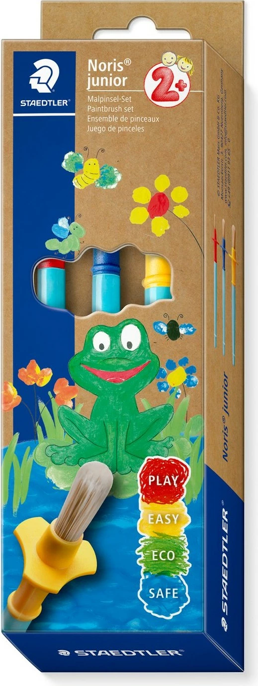 Set furçash STAEDTLER Noris junior 3 copë, multikolor