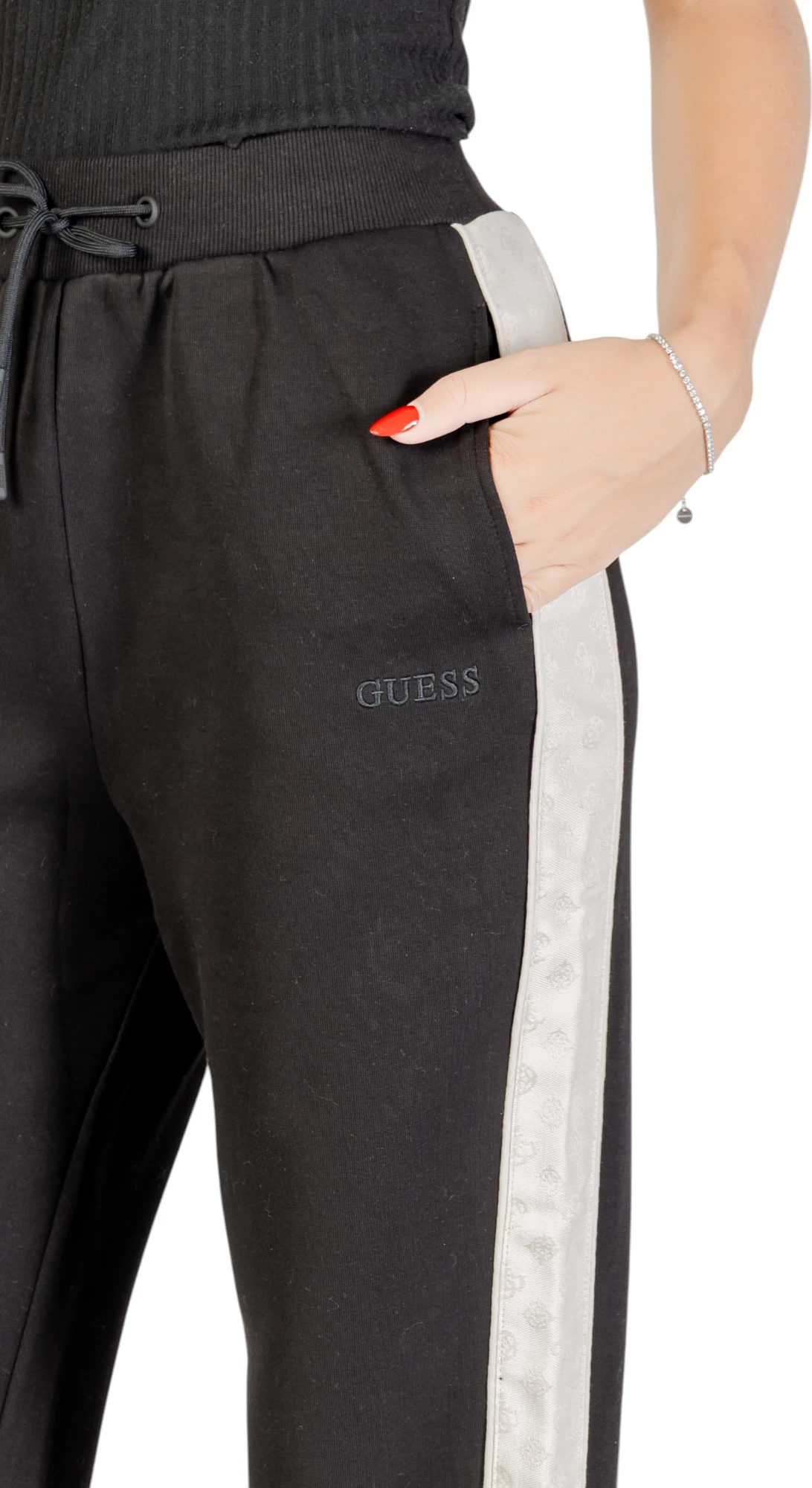 Pantallona sportive për femra Guess Active Maryella Jogger V5YB02 KB3P2, të zeza [Madhësia: XL]