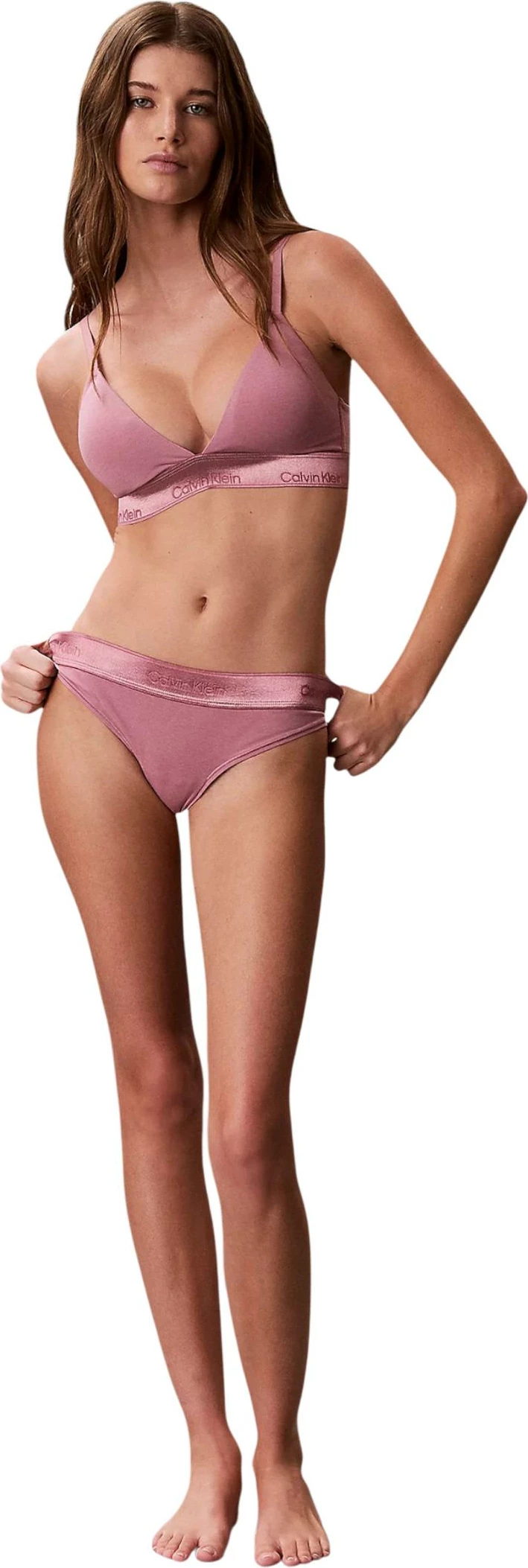 Të brendshme tanga Calvin Klein Underwear LV00QF8826 për femra, Wisteria [Madhësia: L]