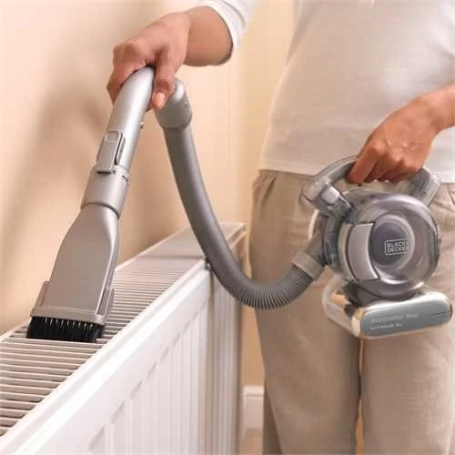 Fshesë dorëzake Black & Decker, gri