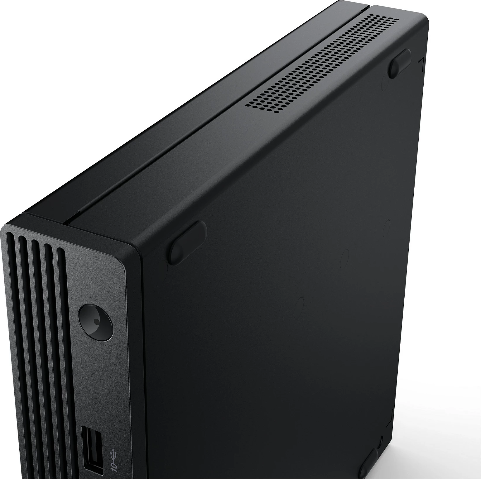 Mini PC Lenovo V100q, Intel N100, 8GB RAM, 256GB SSD, Linux, Wi-Fi, Eclipse Black