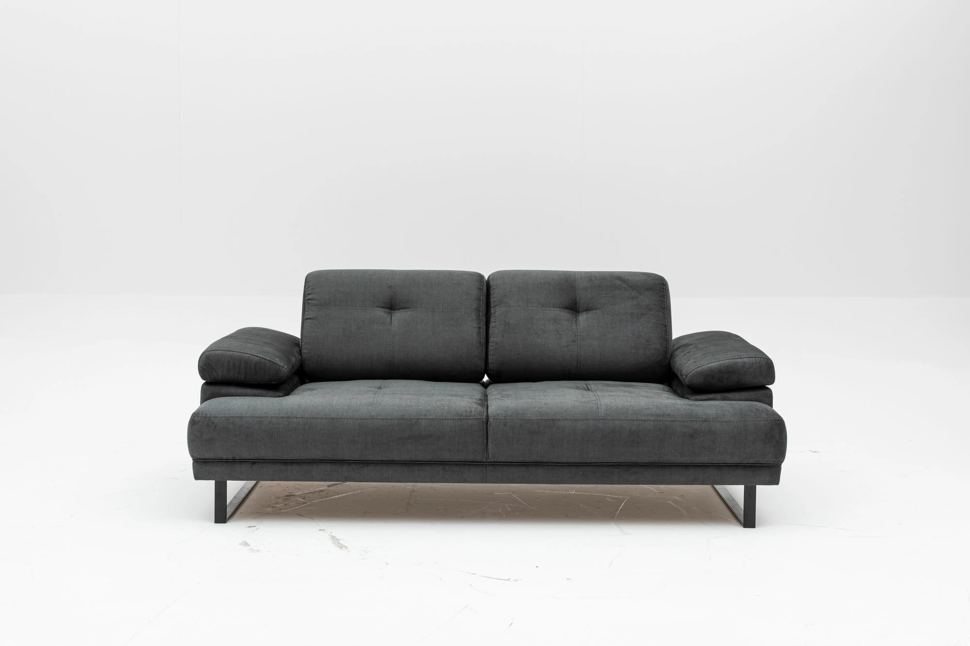 Krevat-sofë dy ulëse, Atelier del Sofa, Mustang, antracit
