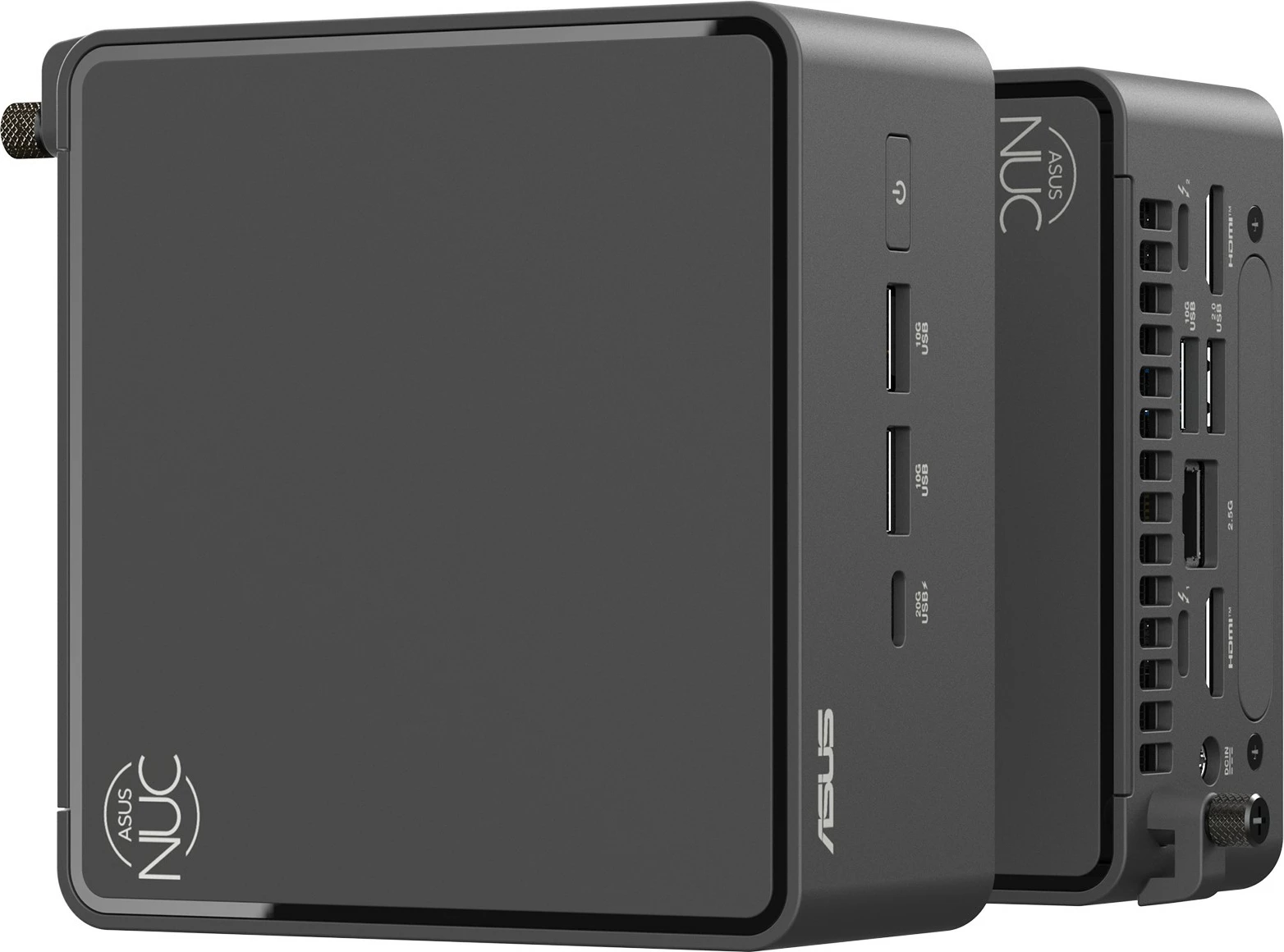 Kompjuter mini ASUS NUC GEN15 Pro RNUC15CRHU500002 i5, Tall Kit, EU Cord, zi