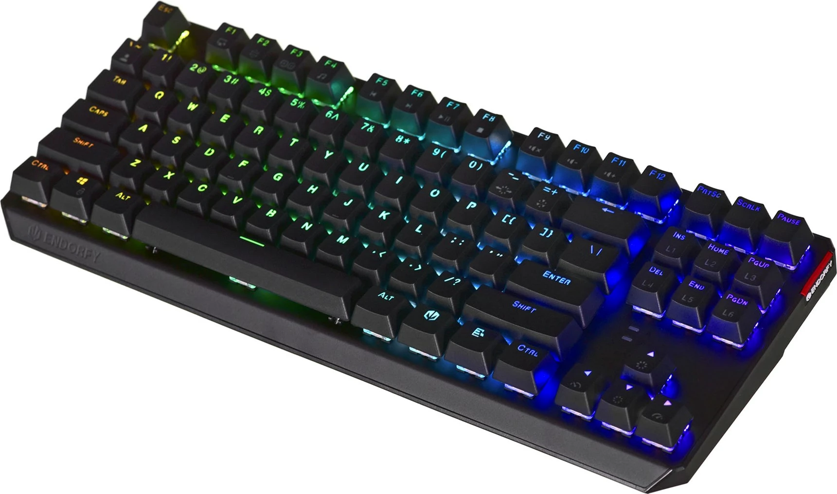 Tastierë mekanike Gaming, Endorfy Thock Tkl Kailh BL RGB, e zezë
