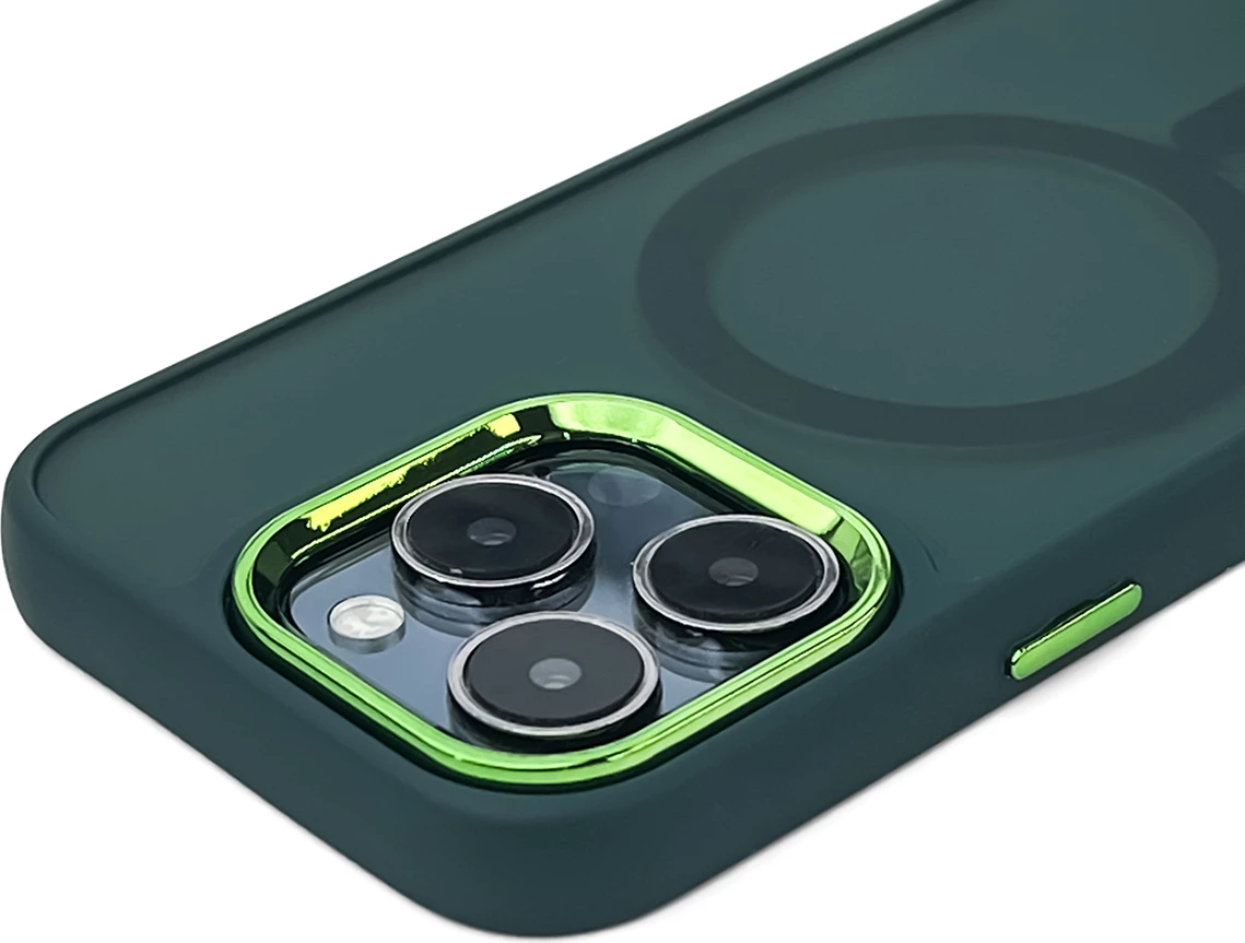 Mbështjellës Wozinsky Fashion Case MagSafe për Samsung Galaxy S25, Gjelbër