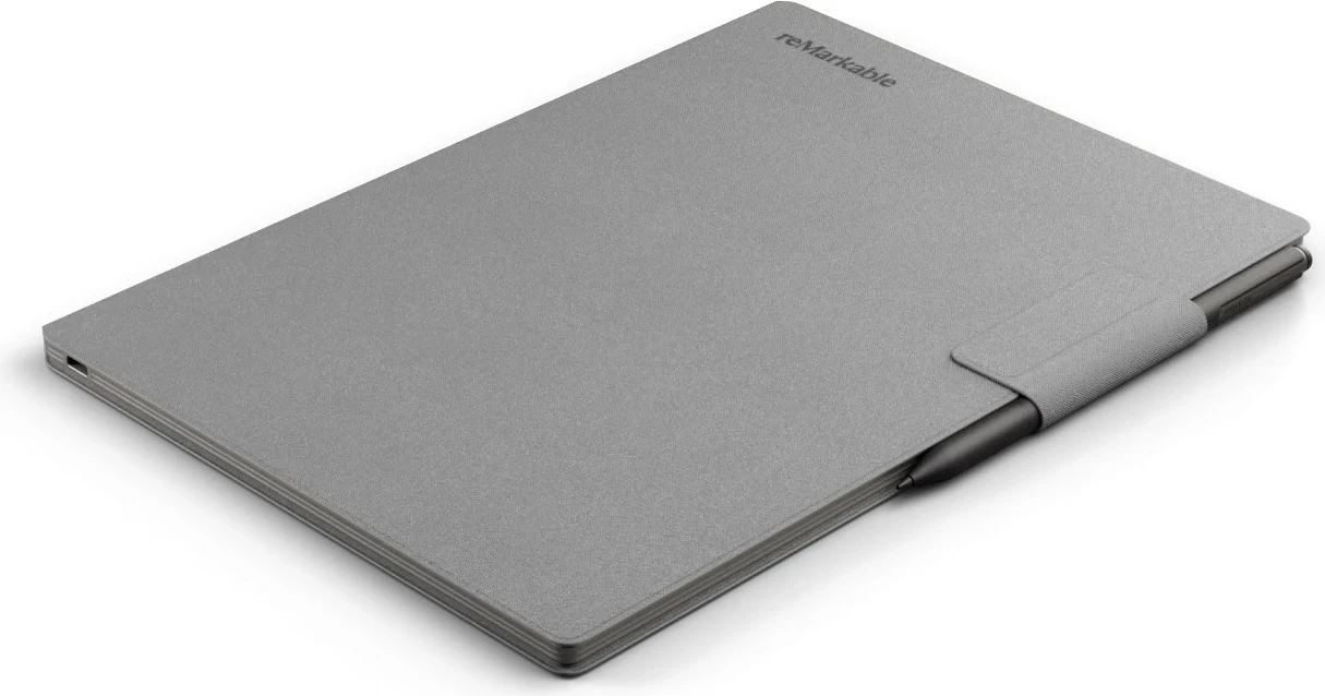 Tablet E-ink reMarkable Paper Pro 11.8\" 64GB me Marker Plus + Book Folio Polymer Weave, Gri