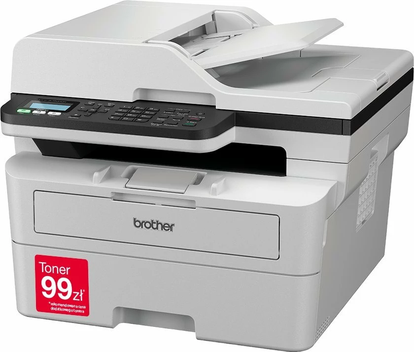 Printer multifunksional laser Brother MFC-B7800DN (MFCB7800DNYJ1) A4, mono, duplex, ADF, Ethernet/USB, 256 MB, e bardhë