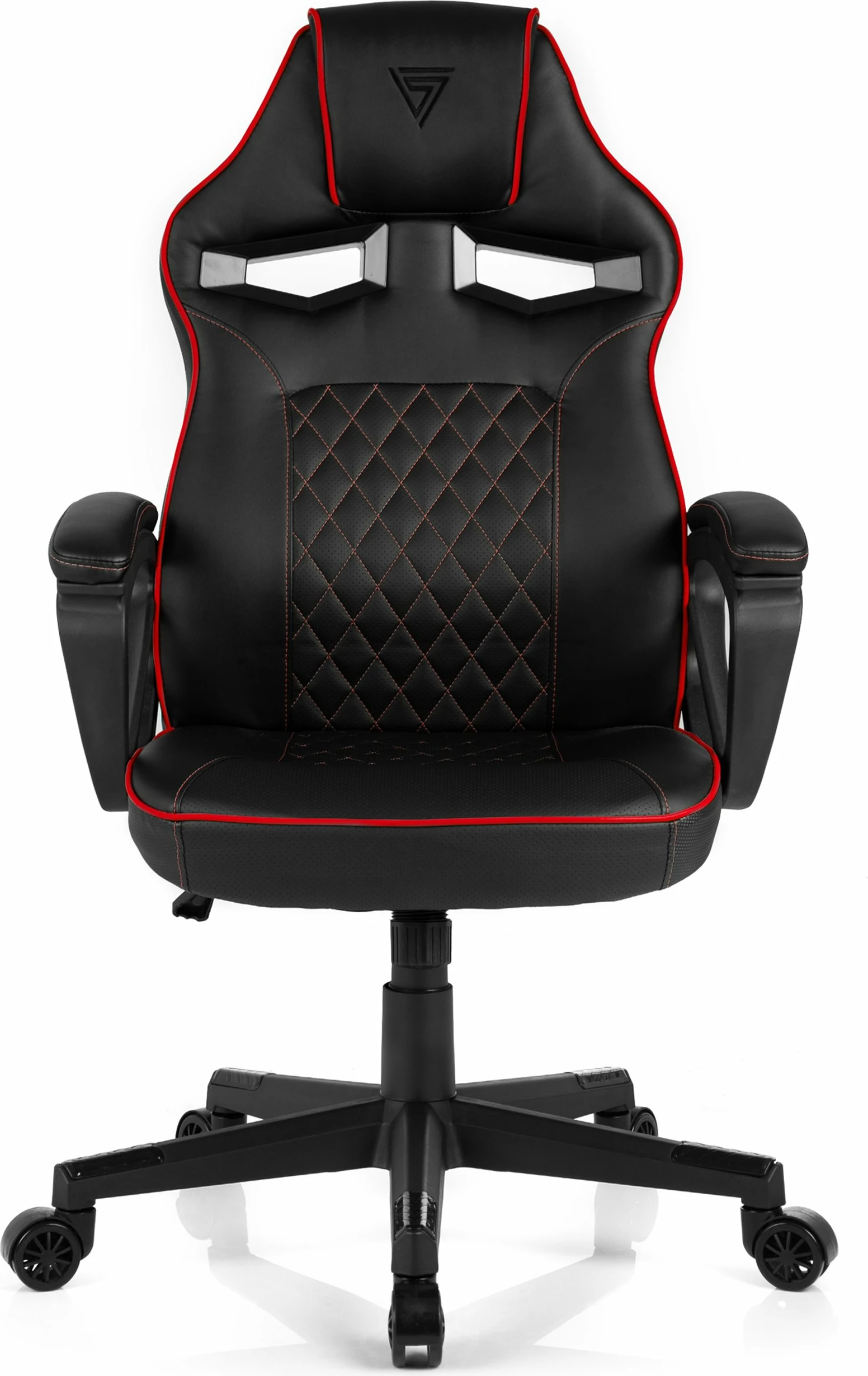 Karrige gaming SENSE7 Knight, 120 kg, lëkurë eko, e zezë/kuqe