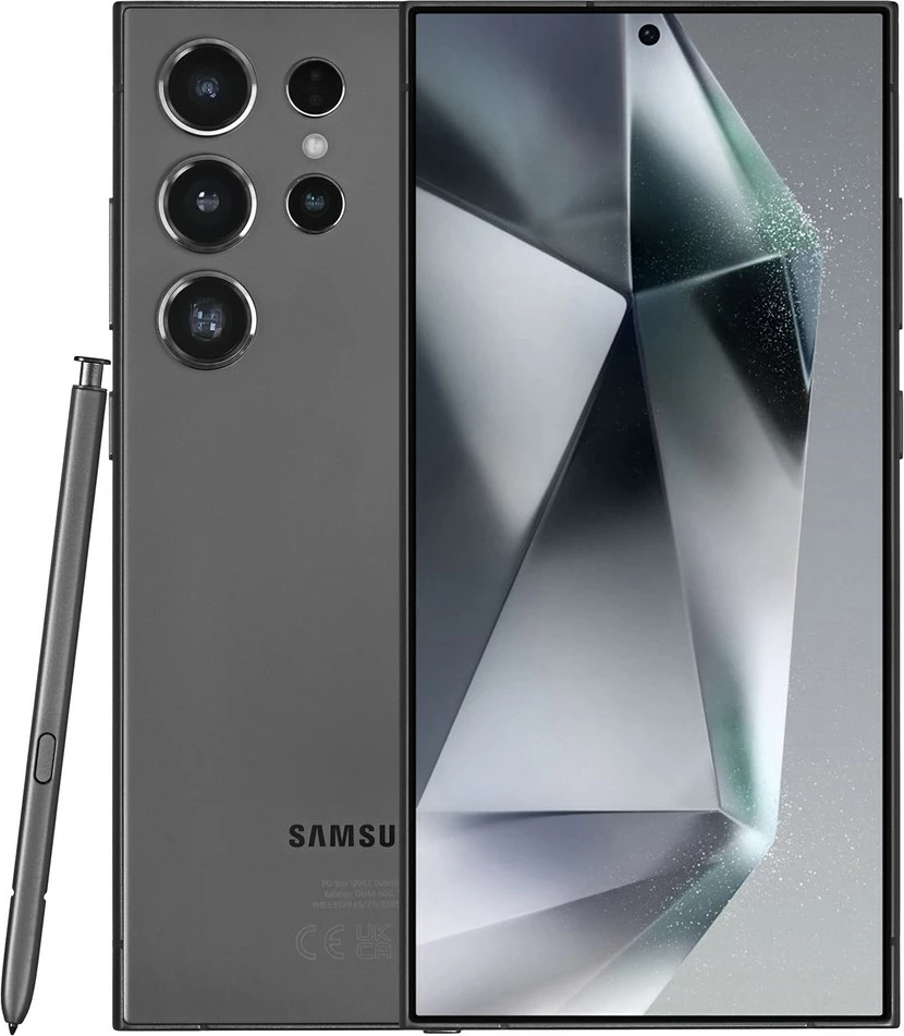 Celular Samsung Galaxy S24 Ultra SM-S928B/DS, 6.8", 12 GB RAM, 256 GB, 5G, i zi, i riparuar