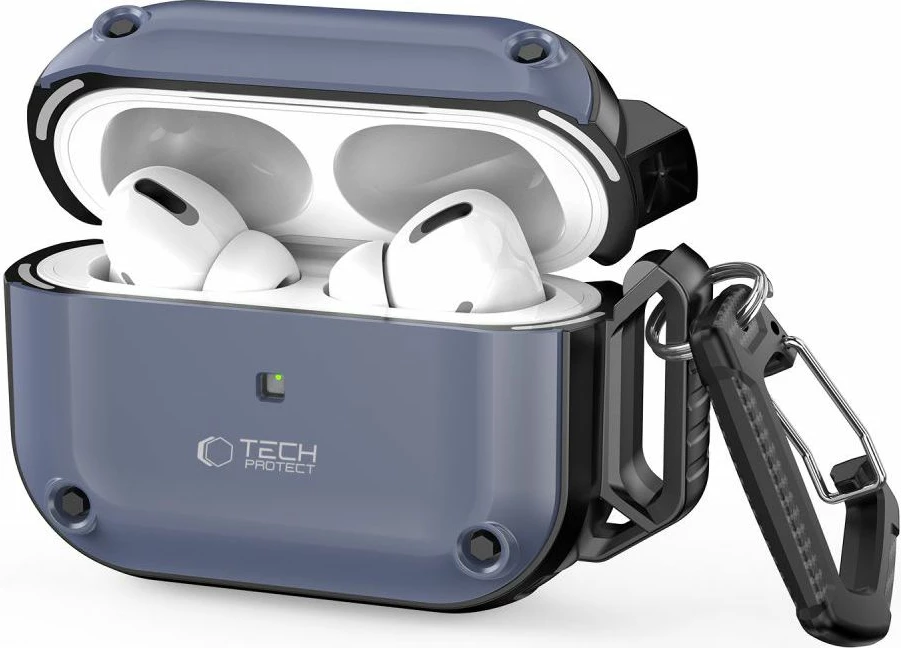 Mbështjellës Tech-Protect Rough Hook për AirPods Pro/Pro 2, Blu