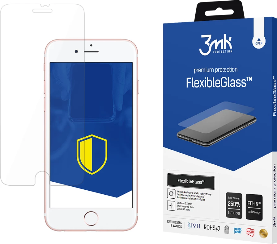 Mbrojtës ekrani FlexibleGlass 3mk për iPhone 7 Plus, Transparent