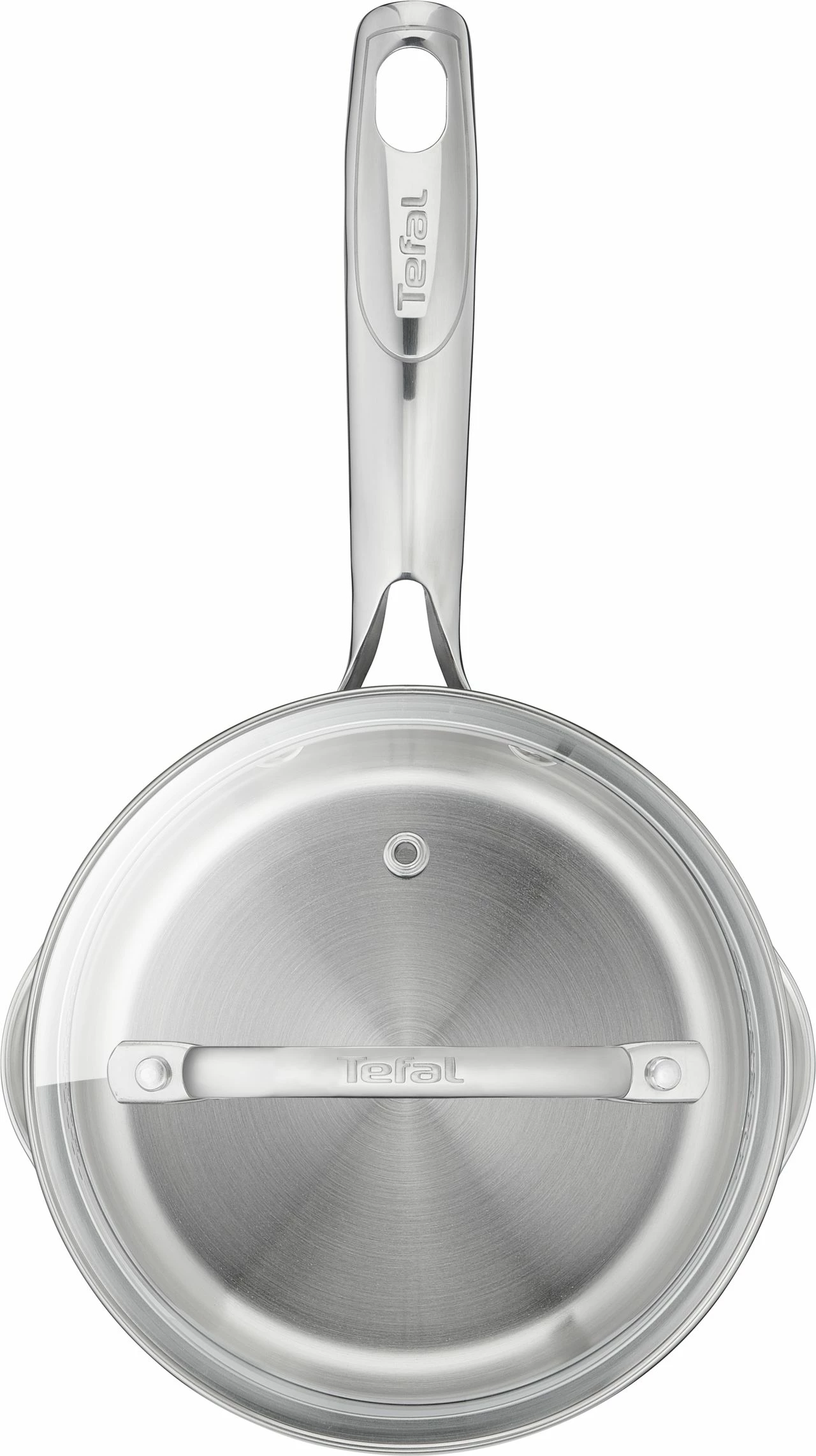 Rondel Tefal Duetto+ 16 cm me kapak qelqi, argjendtë