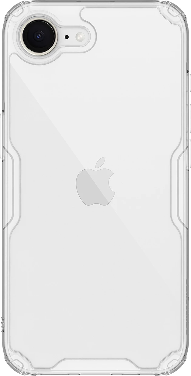 Mbështjellës Nillkin Nature Pro për iPhone 16e, Transparent