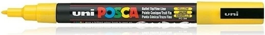 Uni-Marker Pc-3M Posca Yellow