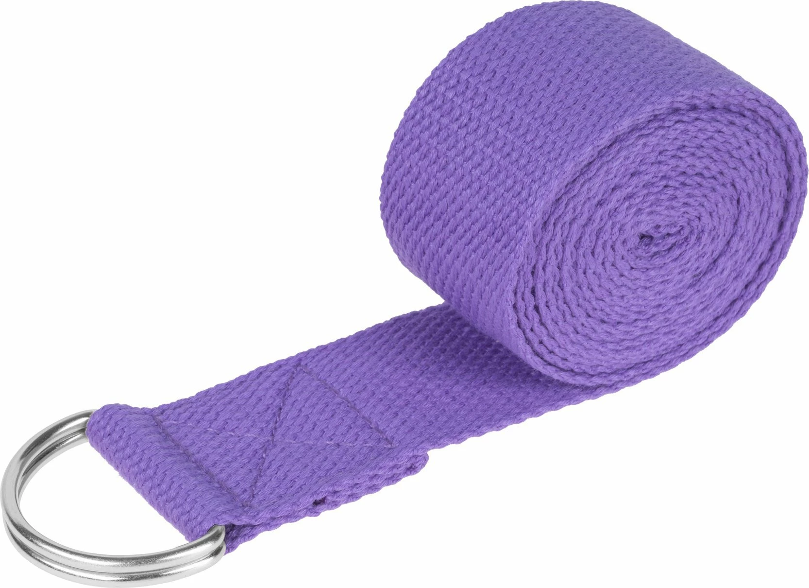 Rrip yoga Rebel Active 183 cm x 3.8 cm, poliestër, kapëse D-ring metalike, vjollcë