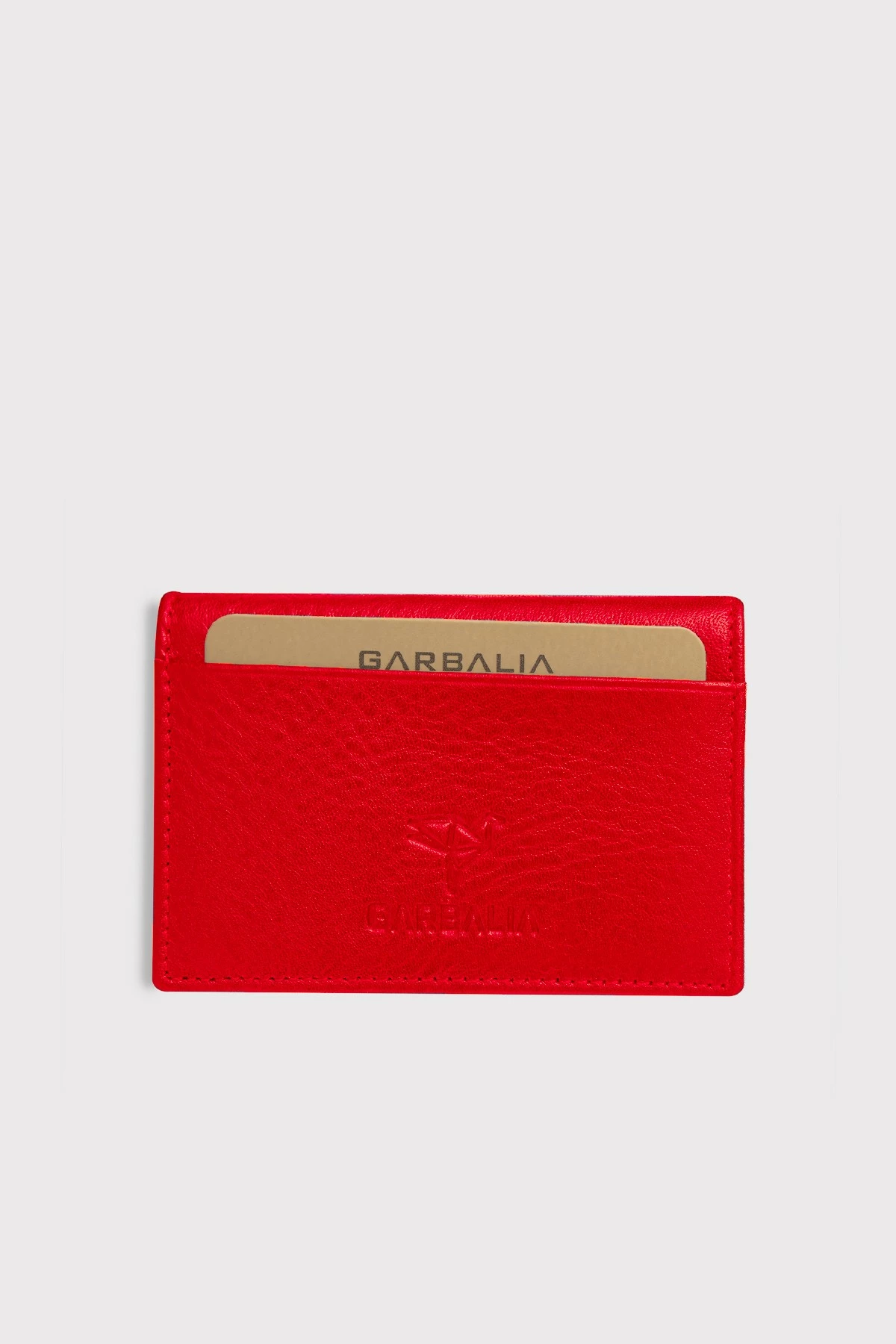 Mbajtës kartelash lëkurë, i kuq, Zoozie Bags, Vera