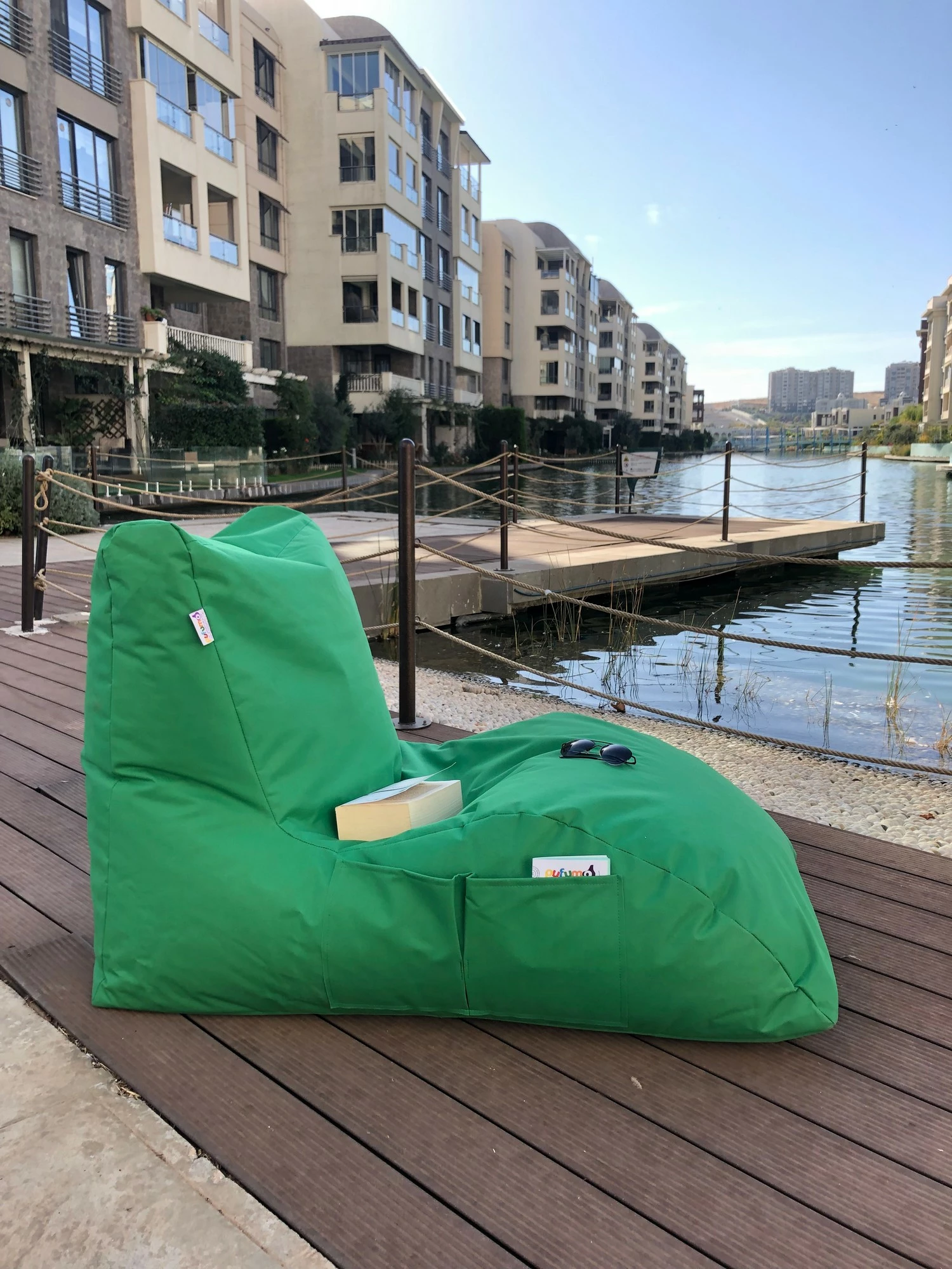 Qese ulëse relaksuese, ngjyrë e gjelbër, Atelier del Sofa, Daybed
