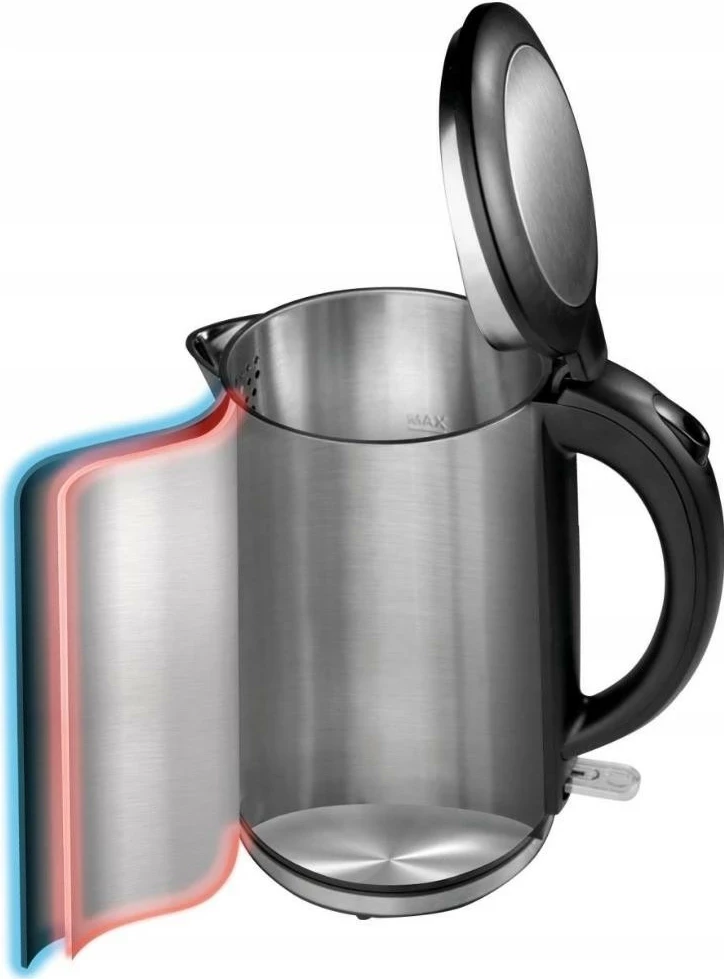 Çajnik elektrik Gorenje K15DWS, 1.5L, inox, argjendtë