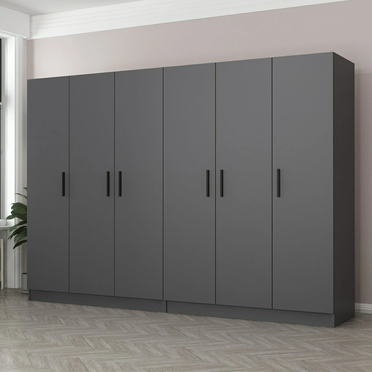 Dollap Skye Decor, anthracite, 4977