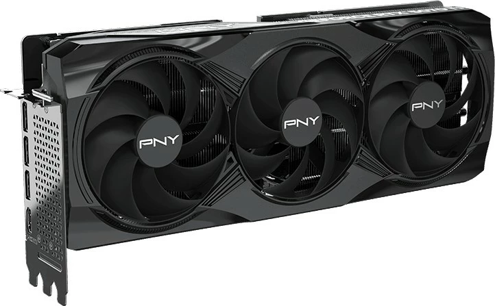 Kartelë grafike PNY RTX 5070 Ti VERTO OC 16GB GDDR7 3 fan e zezë