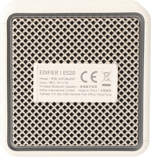 Altoparlant Bluetooth Edifier ES20 TCODE, 15 orë, IP67, i bardhë