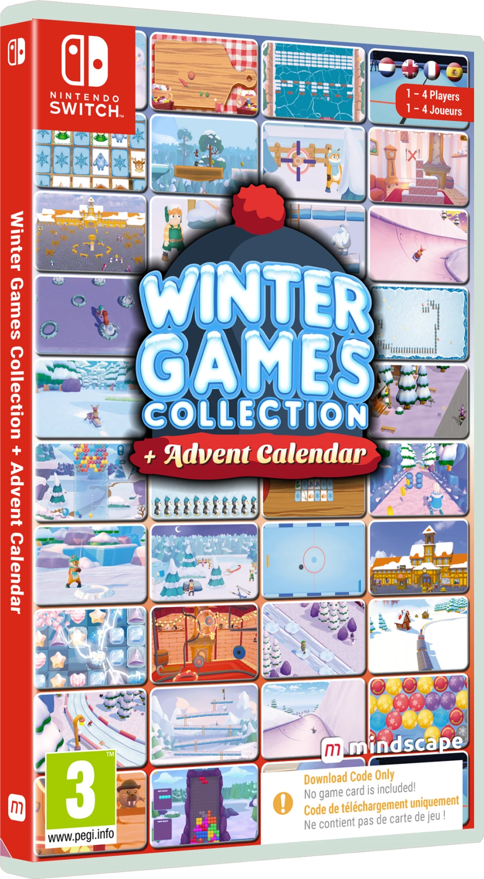 Video lojë Mindscape Winter Games Collection + Advent Calendar, Nintendo Switch, PEGI 3