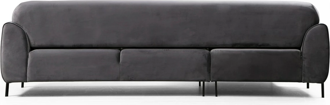 Kënd divan-krevat Atelier del Sofa, këndi majtas, anthracite