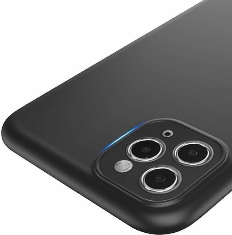 Mbështjellës Hurtel për Honor 90, silikon i butë, i zi