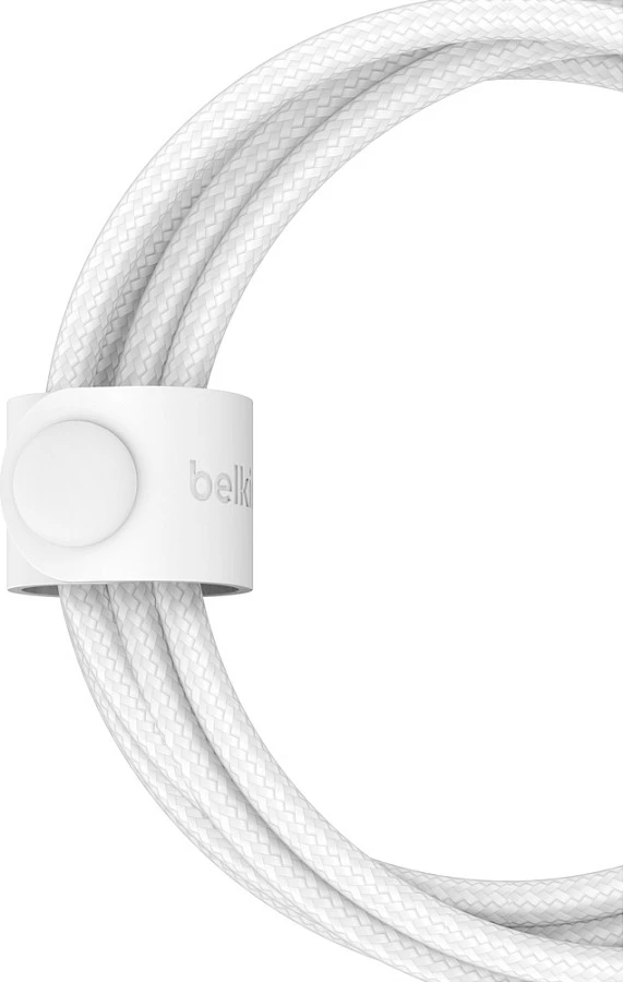 Kabllo karikimi Belkin BoostCharge Pro 2-në-1 USB-C në USB-C/Lightning, 1.5 m, USB PD 60 W, e bardhë