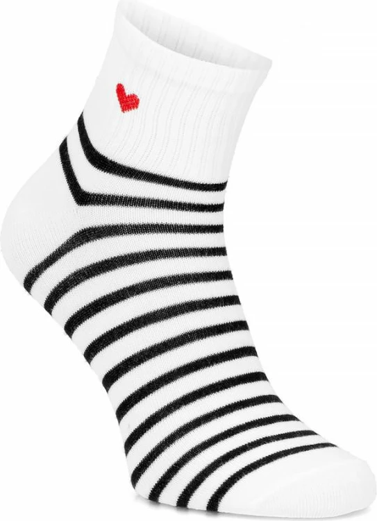 Çorape të gjata për femra Filippo SD-AN09, të bardha, set prej 3 palë