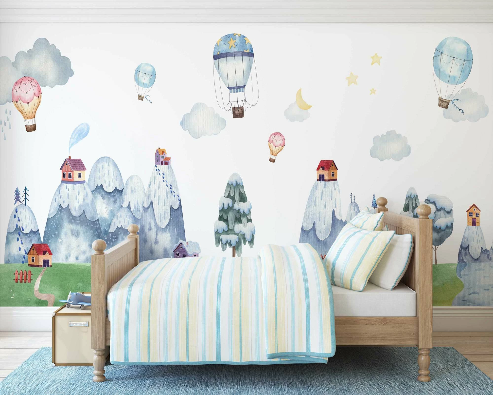 Murale muri Wallity, MDK-00113, 300x270 cm