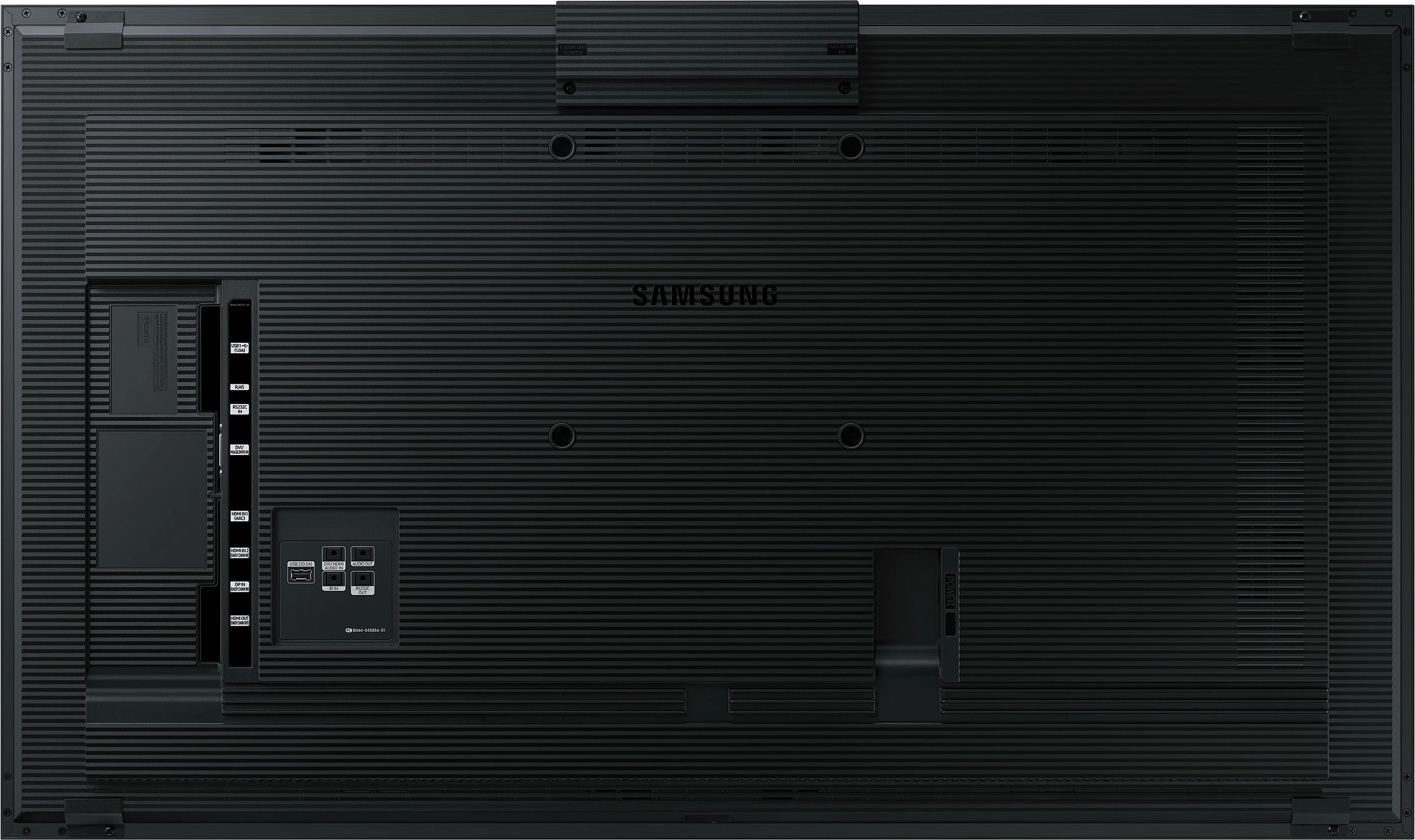 Panel digjital Samsung QM32R-T, 32", LCD, Full HD, Wi-Fi, e zezë