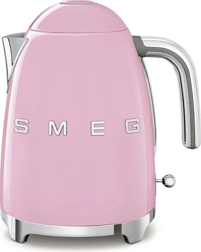Ibrik elektrik SMEG KLF03PKEU, 1.7L, 2400W, rozë