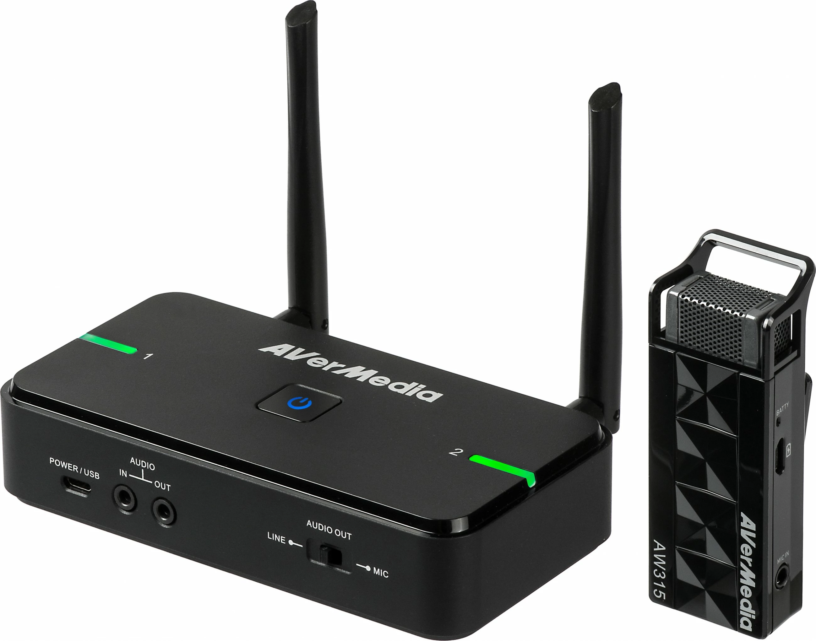 Mikrofon wireless AVERMEDIA AVerMic AW315-S, 20m, i zi