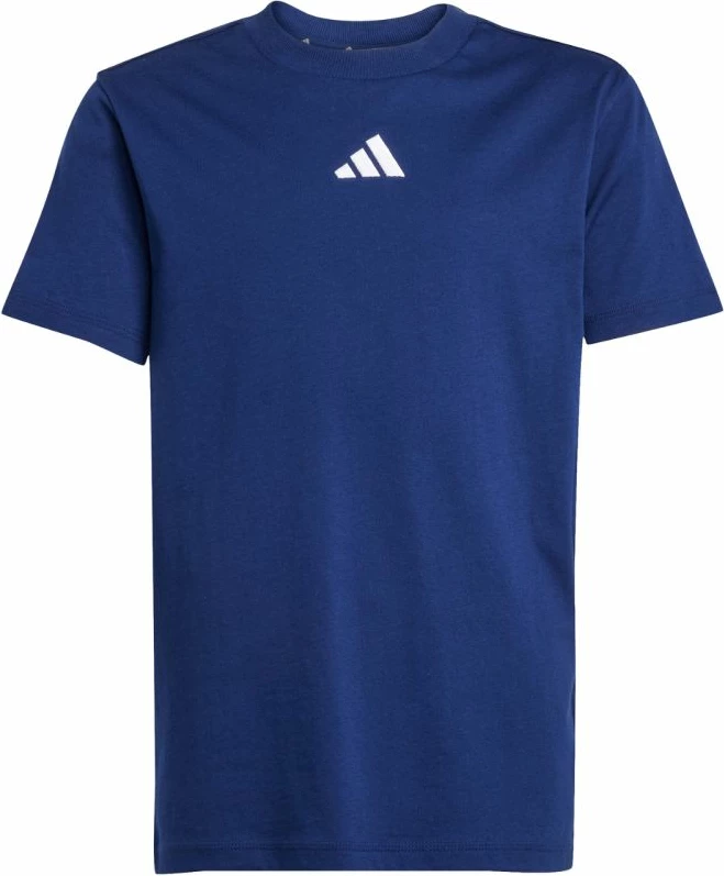 Maicë për fëmijë adidas, navy blue [Madhësia: 128 cm]