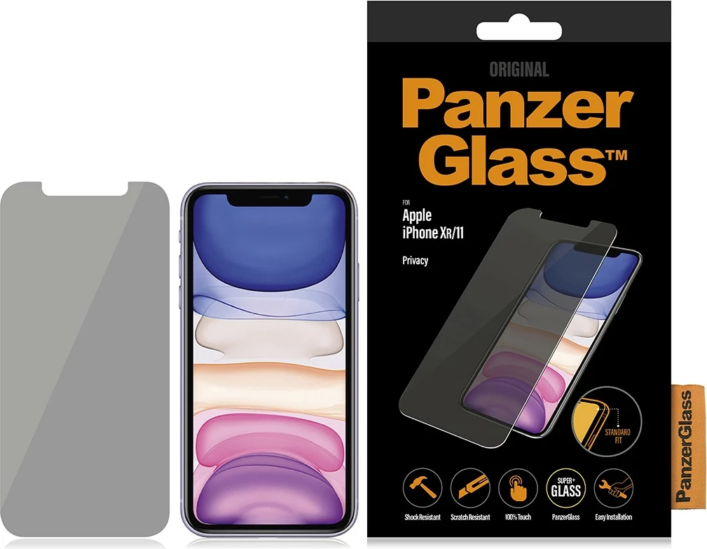 Mbrojtës ekrani PanzerGlass për iPhone 11/Xr, privacy
