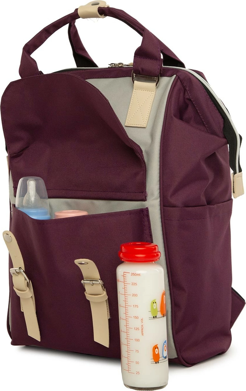 Çantë për pelena, ngjyrë vjollcë, Zoozie Bags, 3884 - 52033