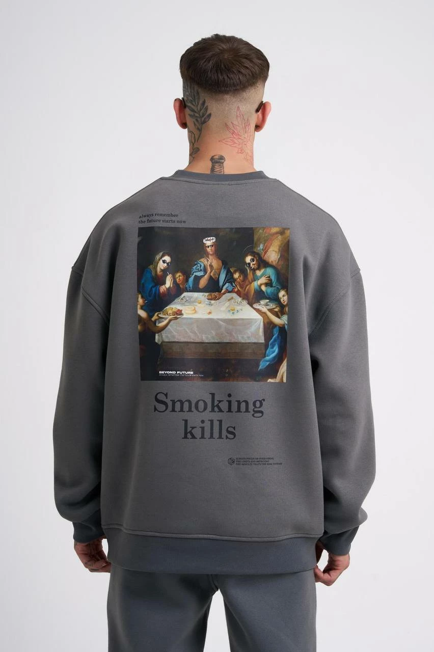 Duks oversize me figurë Machinist, hiri