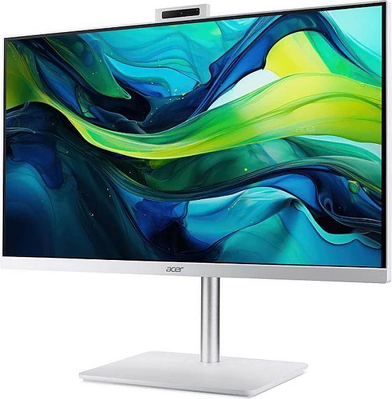 Kompjuter All-in-One Acer Aspire C27A-GRPL, Intel Core i5-120U, 16GB RAM Memorje, 512GB SSD, Windows 11 Home, AZERTY FR, bardhë/argjendtë