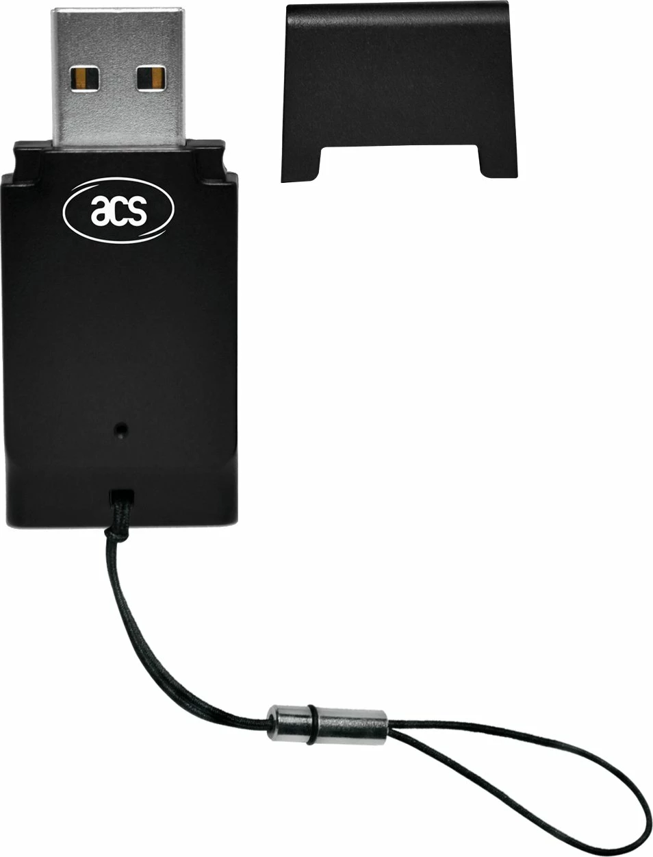 Lexues karte smart ACS ACR39T-A1 USB, i pajtueshëm PC/SC & CCID, i zi