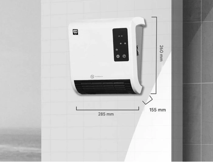 Ngrohës ventilator banjoje SHE SHX71BHL2000W 2000 W, i bardhë