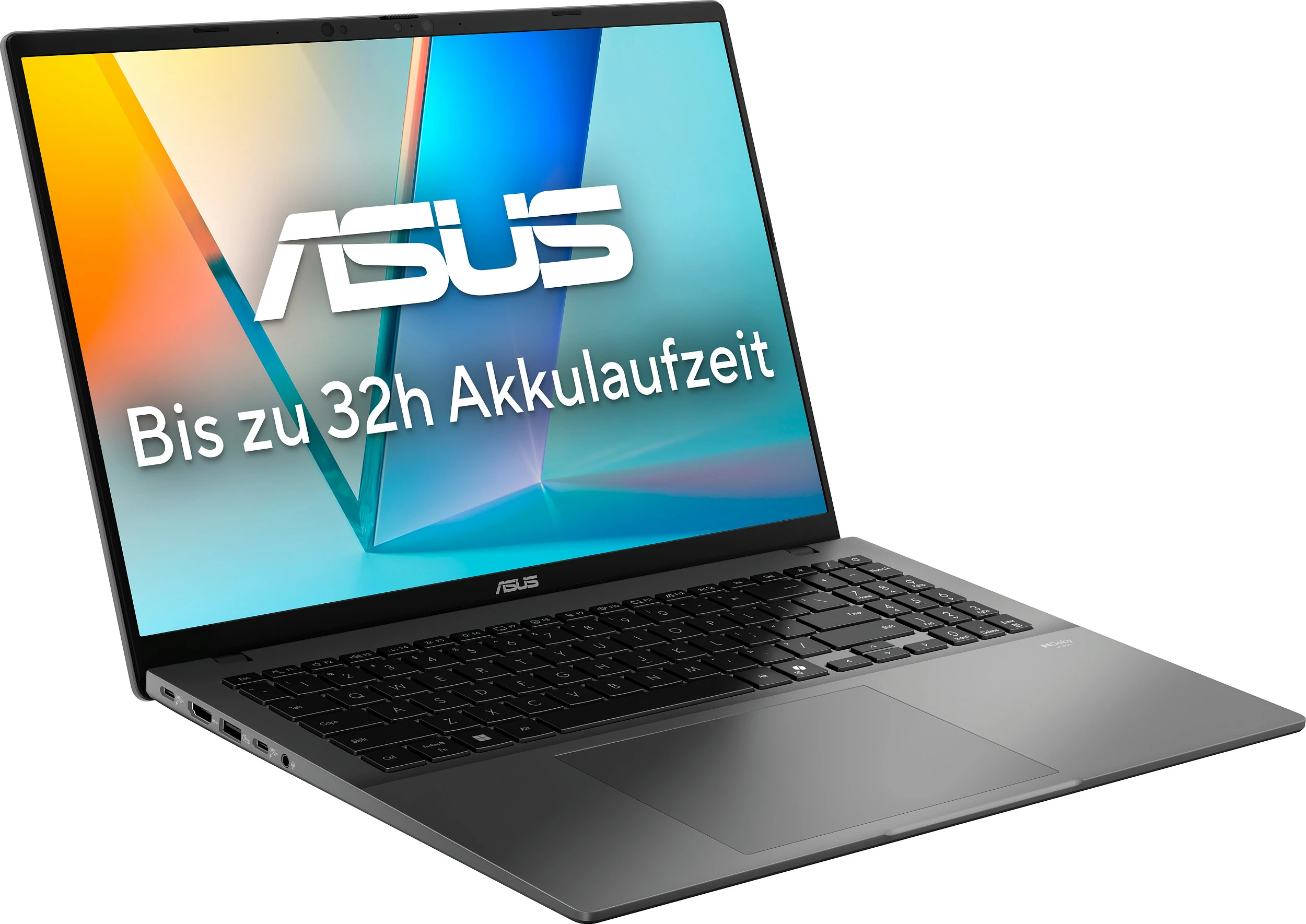 Laptop ASUS Vivobook S 16 S3607VA-RP142W, Core 7 240H, 16GB RAM Memorje, 1TB SSD, 16" WUXGA, Matte Gray