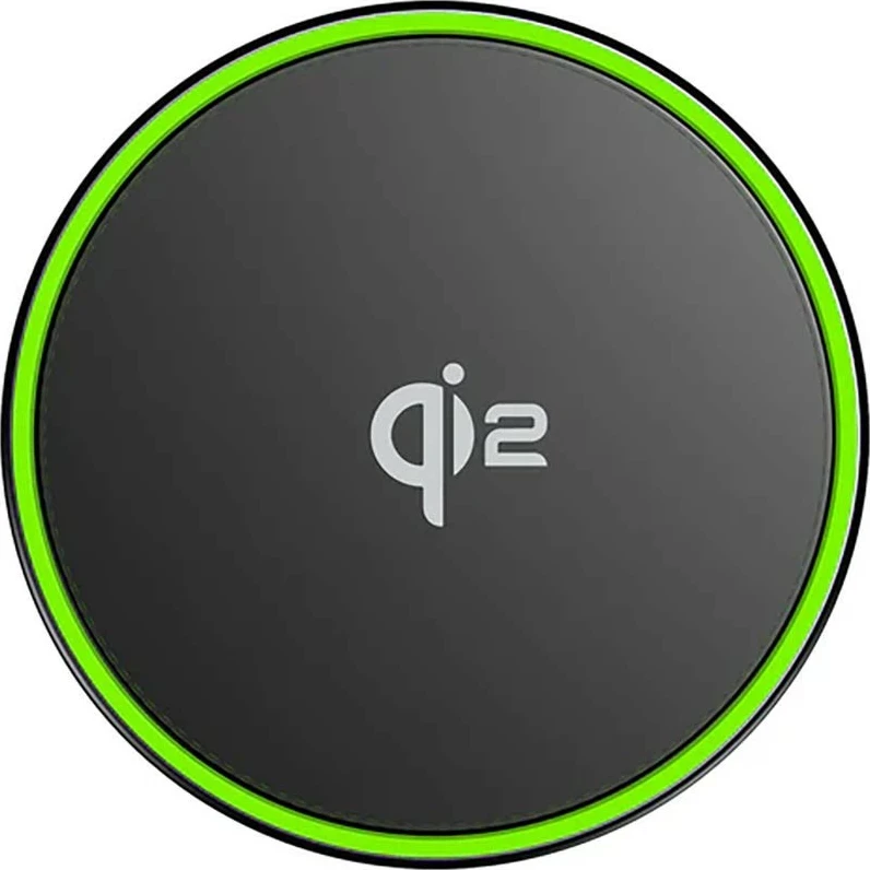 Mbajtës veture Unitek 38W Qi2, karikues wireless, USB Type C, i zi