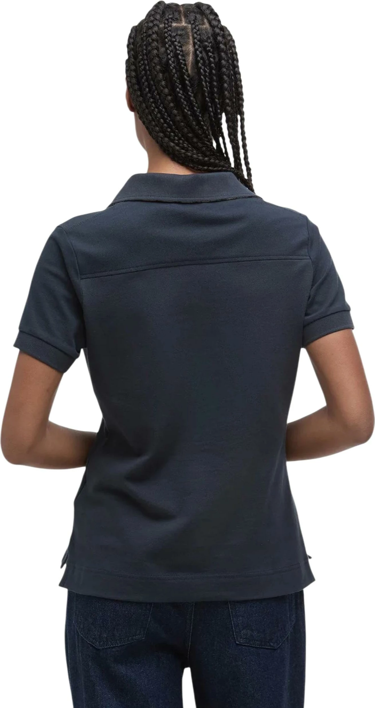 Maicë polo për femra Barbour Portsdown LML0634, kaltër e errët [Madhësia: 10]