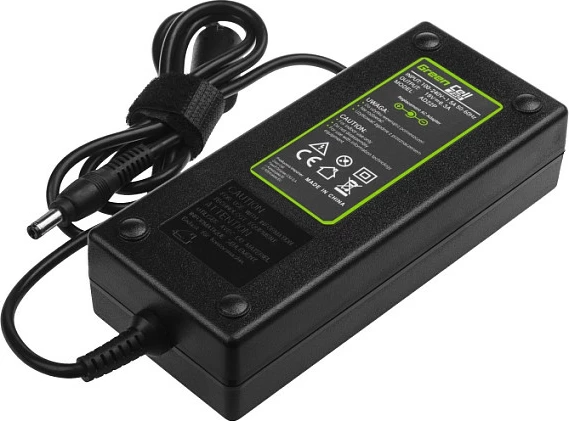 Adapter rryme për laptop Green Cell PRO, 19V 6.3A 120W, për ASUS/MSI, i zi