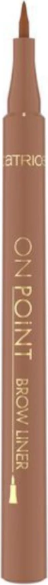 Laps për vetulla Catrice On Point Brow Liner,030 Warm Brown, 1mL