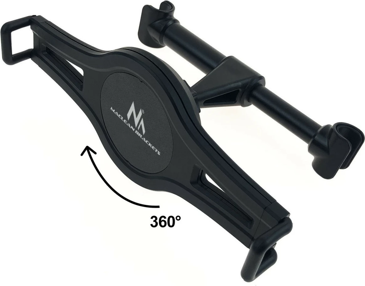 Mbajtëse për tabletë Maclean MC-893 për makinë, e zezë